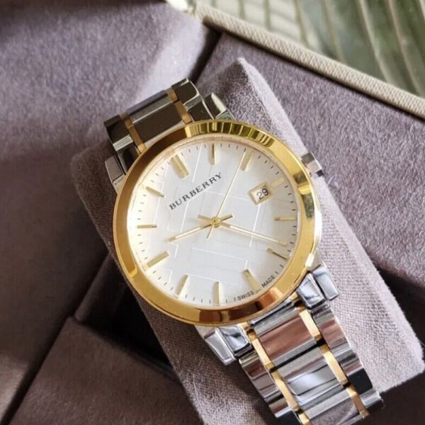 Burberry BU9115 Ladies Two Tone The City Watch - Image 3