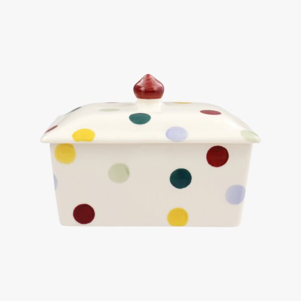 Emma Bridgewater | Seconds Polka Dot Small Butter Dish - Image 3