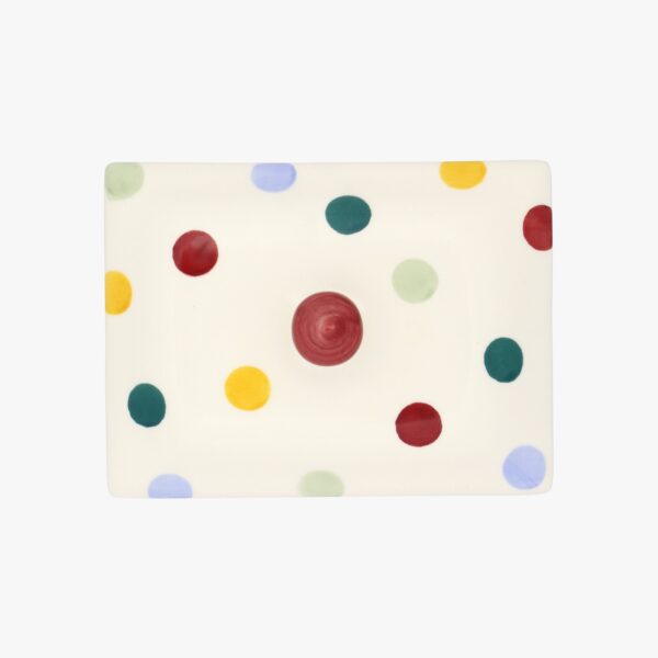 Emma Bridgewater | Seconds Polka Dot Small Butter Dish - Image 4