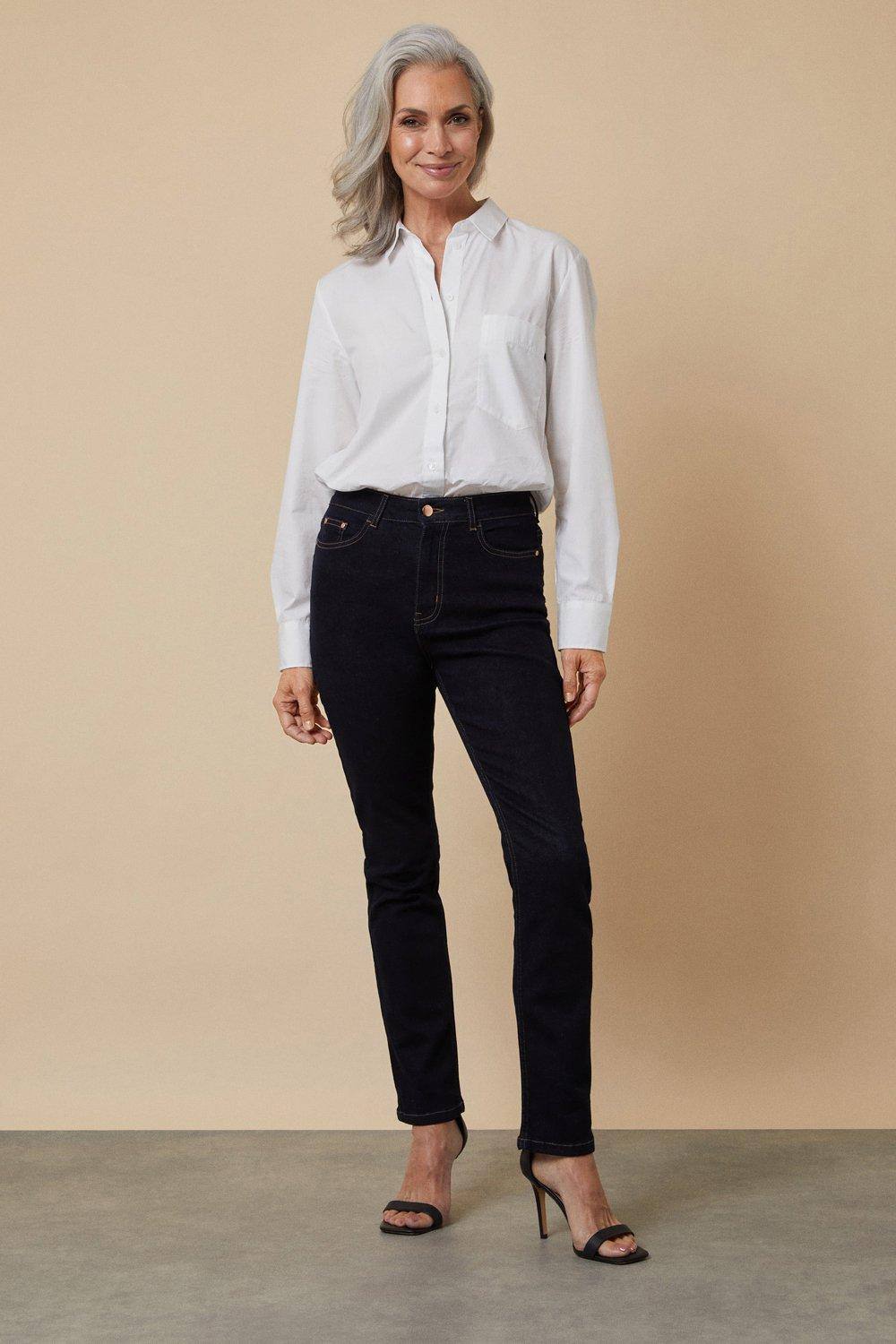Womens Harper Straight Leg Jeans