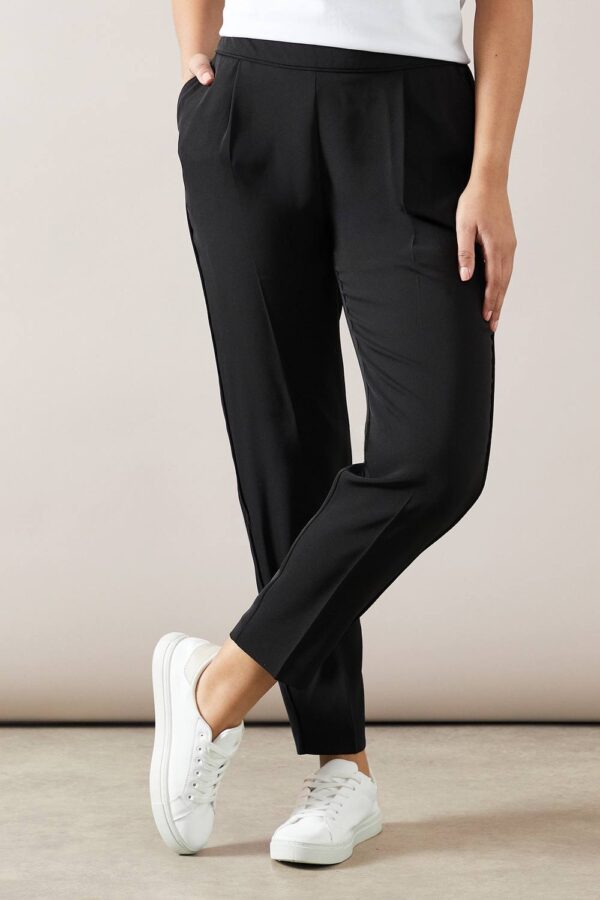 Womens Petite Stretch Crop Trousers