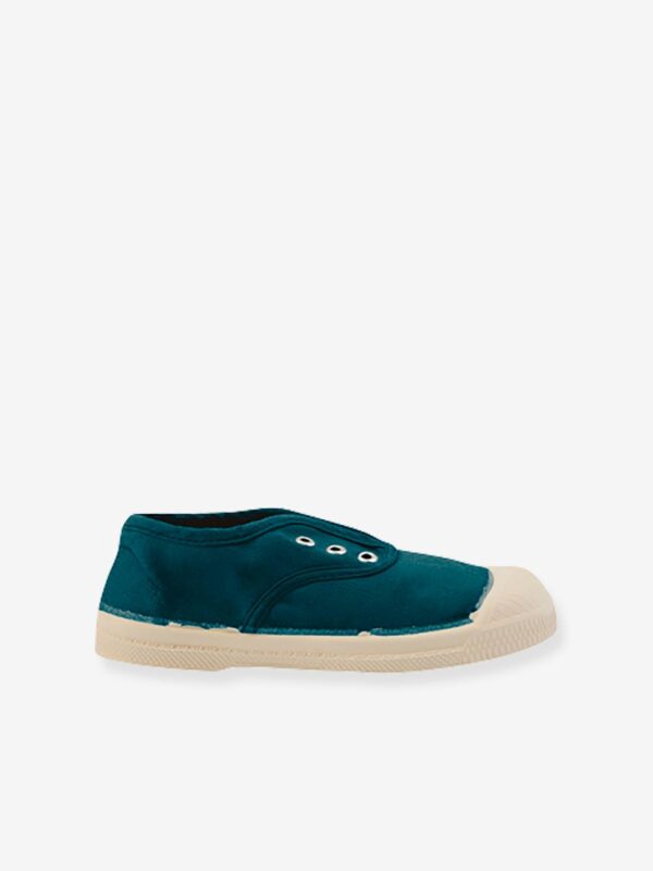 Canvas Trainers for Children, Elly by BENSIMON® green