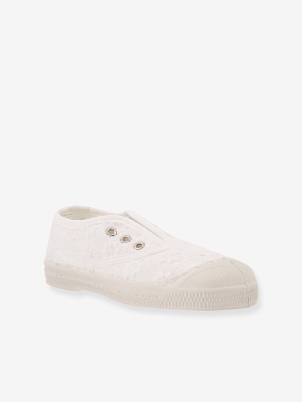 Canvas Trainers for Children, Elly by BENSIMON® ecru