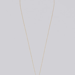 Louche Carmi Pressed Purple Flower Necklace