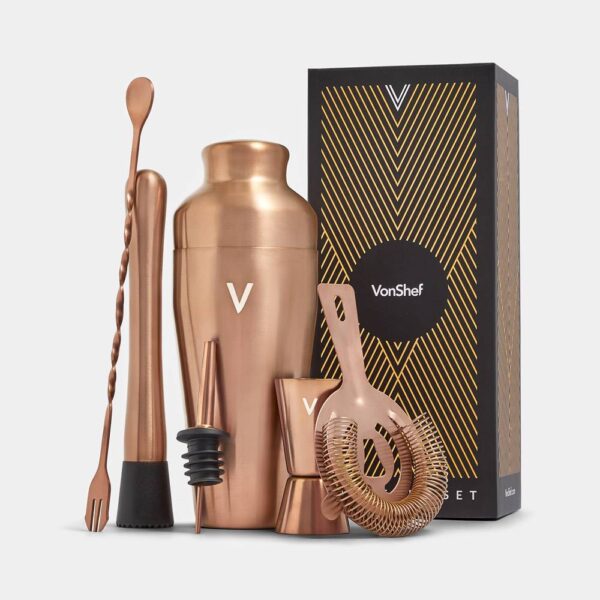 Parisian Copper Cocktail Set 6pc