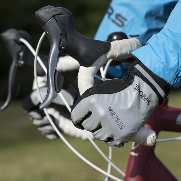 Reflective Waterproof Cycling Gloves - Image 2