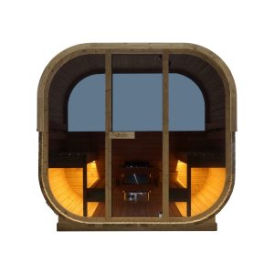 DHARANI CUBE - Outdoor steam sauna for up to 6 people
