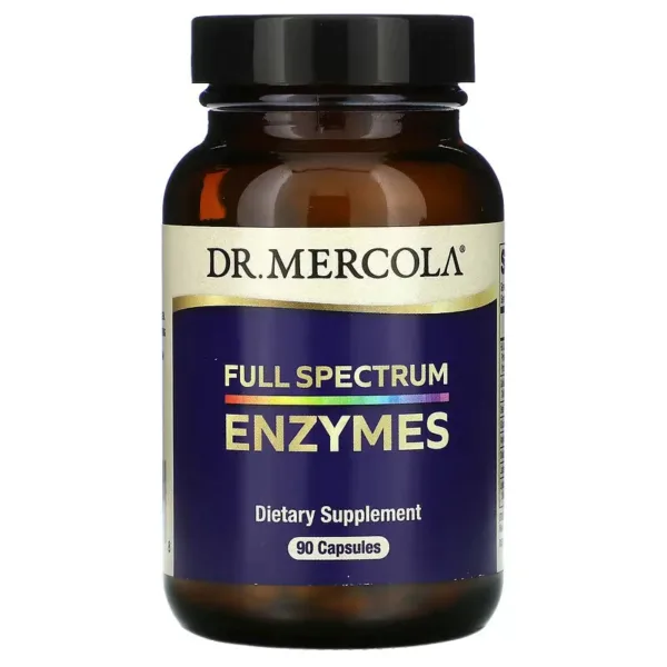 Dr Mercola Full Spectrum Enzymes | 90 Capsules