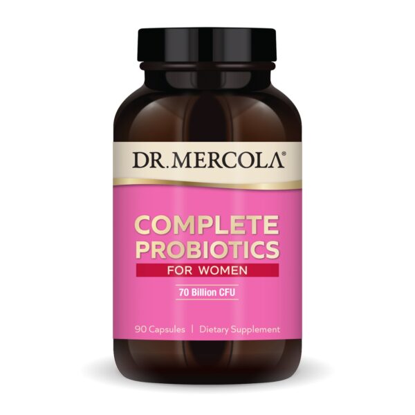 Dr Mercola Complete Probiotics for Women | Capsules  | 90 Capsules