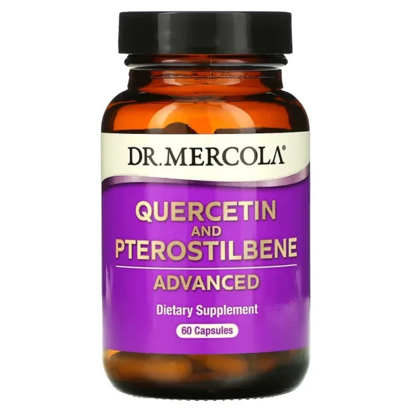 Dr Mercola Quercetin and Pterostilbene Advanced  | 60 Capsules