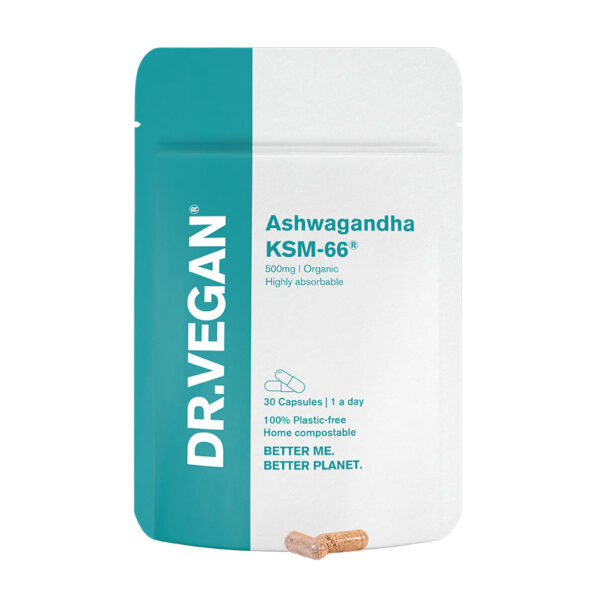 DR.VEGAN Ashwagandha KSM-66 | 30 Capsules