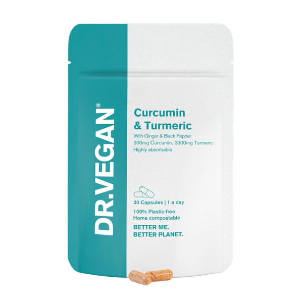 DR.VEGAN Curcumin & Turmeric | 30 Capsules