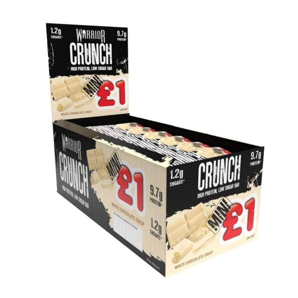 24x Protein Bars - Warrior Crunch - High Protein Low Sugar Bars