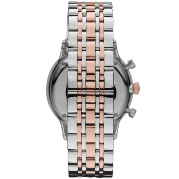 Emporio Armani AR0399 Chronograph Two-Tone Men's Watch - Image 2