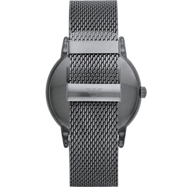 Emporio Armani AR11053 Gunmetal Blue Dial Men's Watch - Image 2