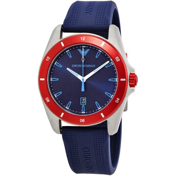 Emporio Armani AR11217 Blue Dial Men's Watch - Image 3