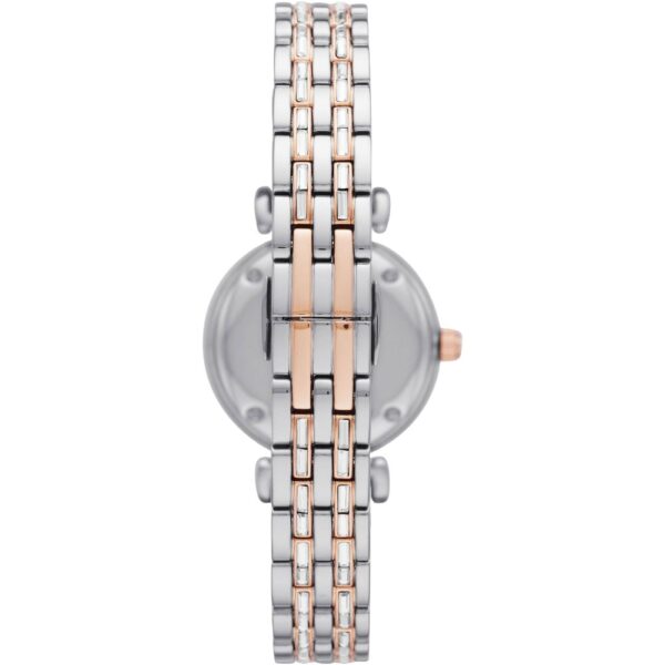 Emporio Armani AR11290 Gianni T-Bar Mother Of Pearl Ladies Watch - Image 2