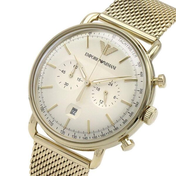 Emporio Armani AR11315 Chronograph Stainless Steel Men's Watch - Image 3