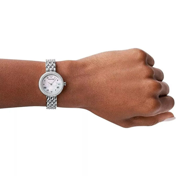 Emporio Armani AR11354 Mother of Pearl Dial Ladies Watch - Image 3