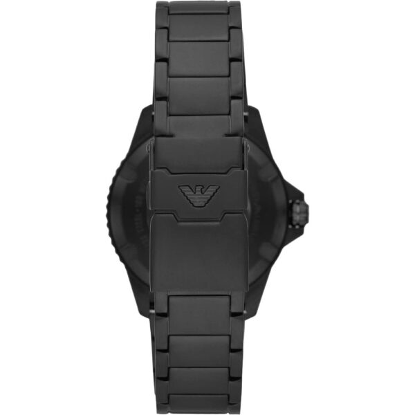 Emporio Armani AR11398 Three-Hand Date Black Men’s Watch - Image 2