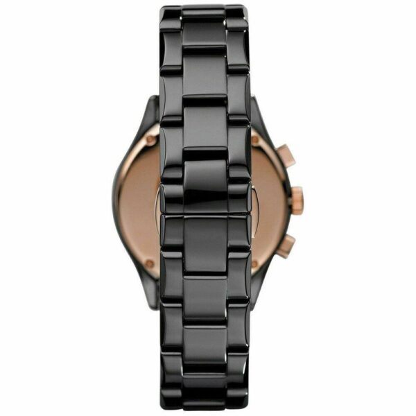 Emporio Armani AR1411 Black Ceramic Women's Watch - Image 2