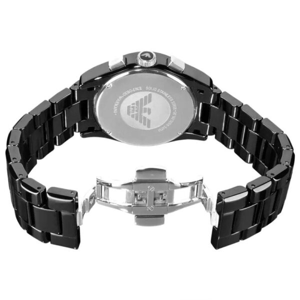 Emporio Armani AR1455 Ceramica Ladies Crystal Watch - Image 3