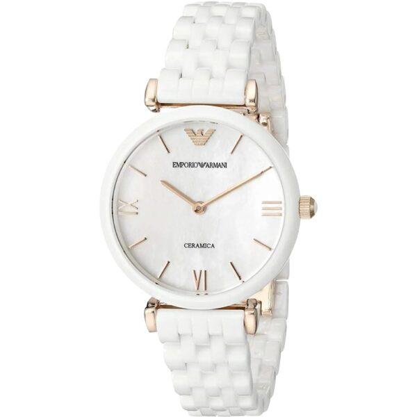 Emporio Armani AR1486 Ceramic Ladies Watch - Image 3