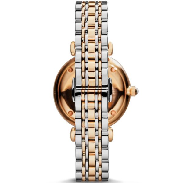 Emporio Armani AR1840 Two Tone Gianni Stainless Steel Ladies Watch - Image 2