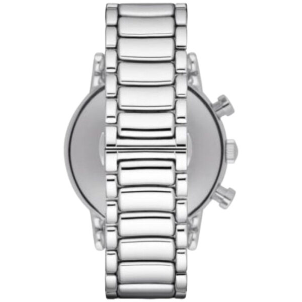 Emporio Armani AR1894 Silver Chronograph Men's Watch - Image 2