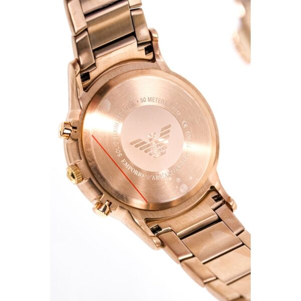 Emporio Armani AR2452 Men's Watch Rose Gold - Image 3