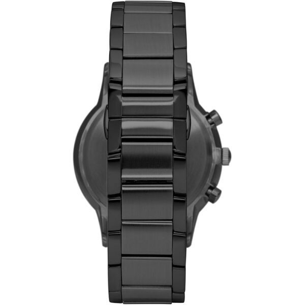 Emporio Armani AR2485 Men's Black Metal Watch - Image 2