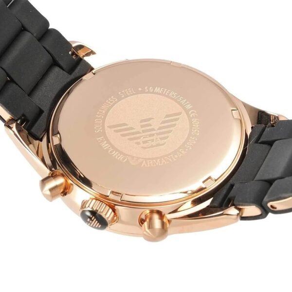 Emporio Armani AR5906 Ladies Sportivo Watch Rose Gold - Image 3