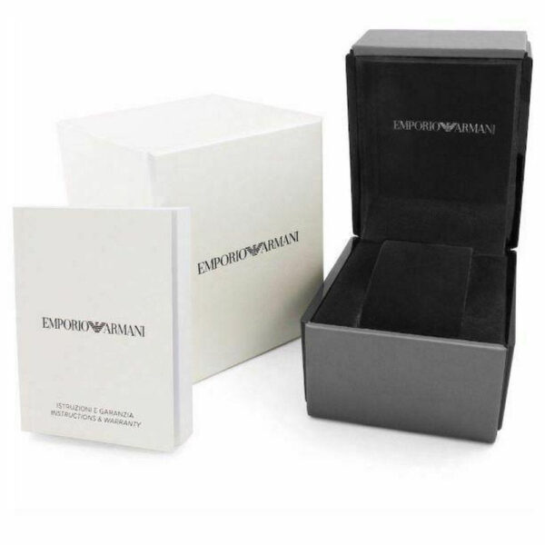 Emporio Armani AR60005 Automatic Silver Dial Men's Watch - Image 2