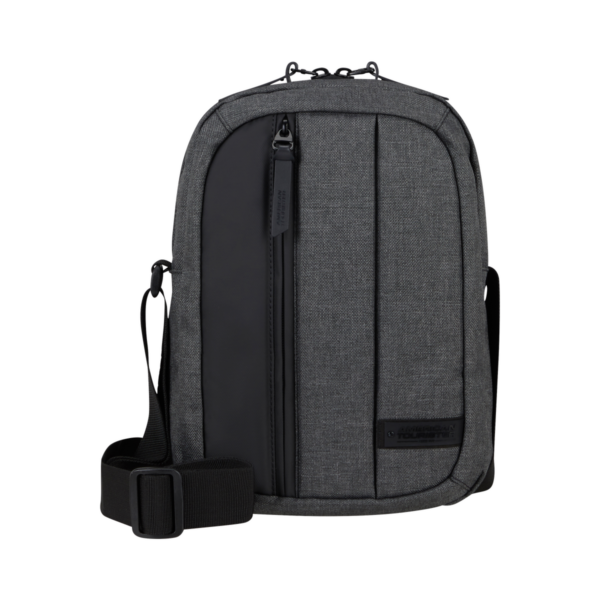 American Tourister Streethero Crossbody Bag Grey Melange