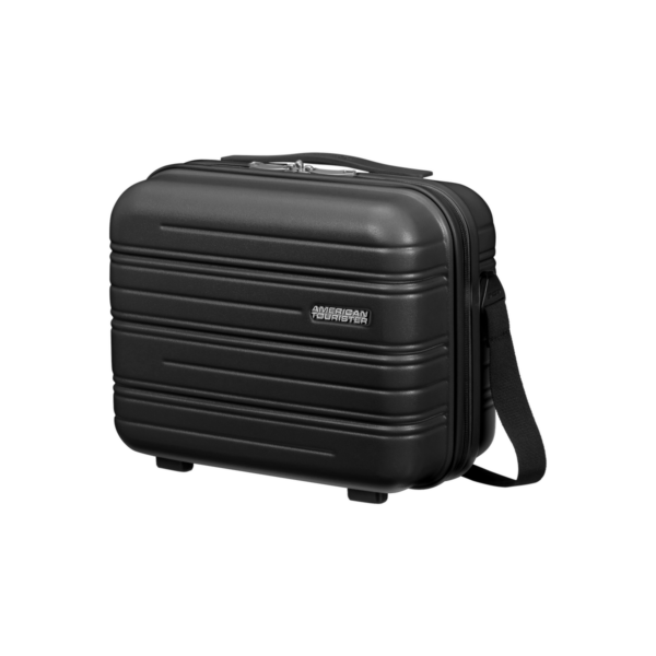 American Tourister High Turn Beauty case Matte Black