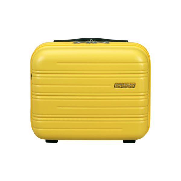 American Tourister High Turn Beauty case Matt Yellow