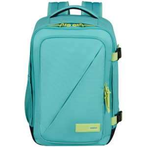 American Tourister Take2cabin Backpack Dusty Turquoise/Lime