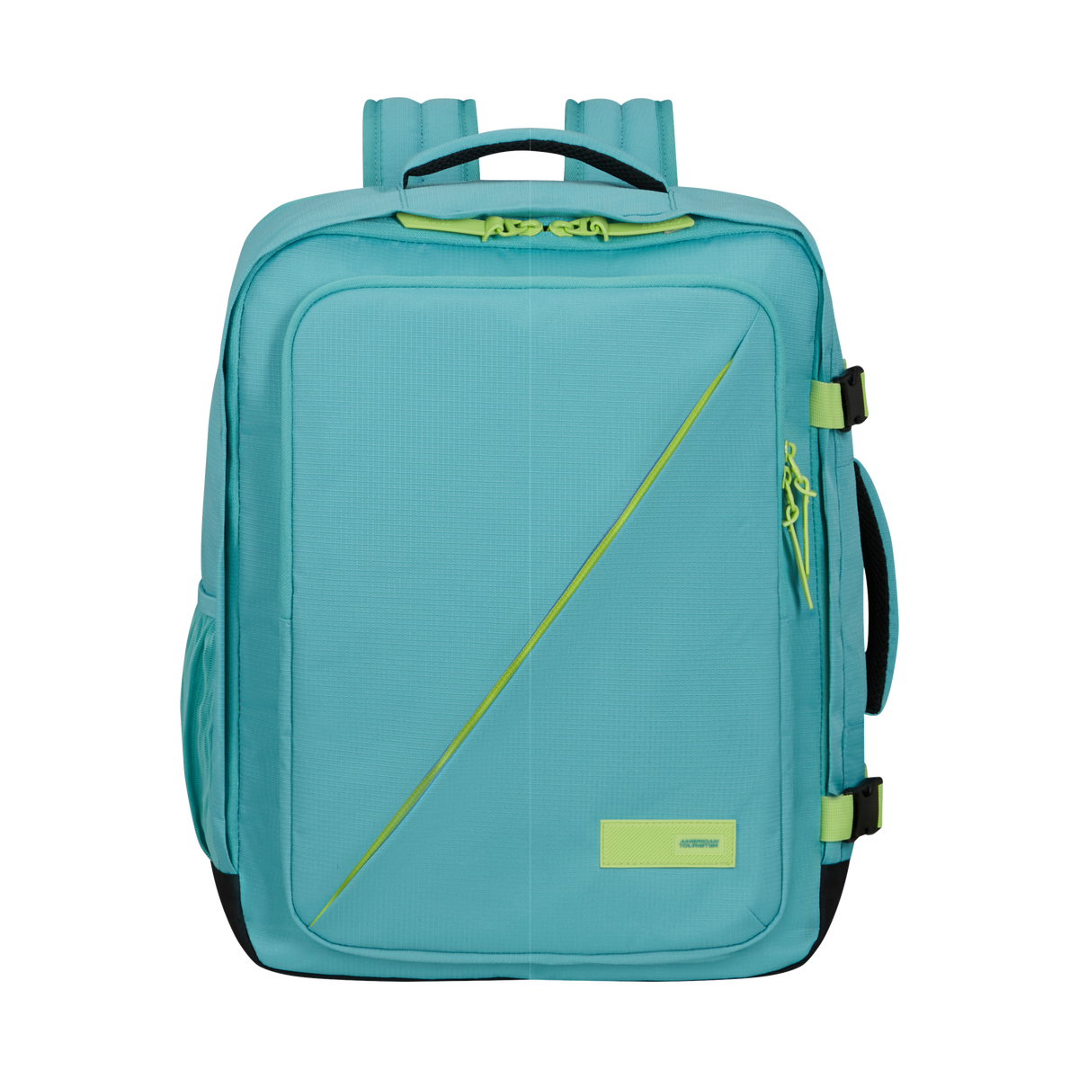 American Tourister Take2cabin Backpack 15.6" Dusty Turquoise/Lime