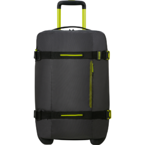 American Tourister Urban Track Duffle with wheels Black/Lime