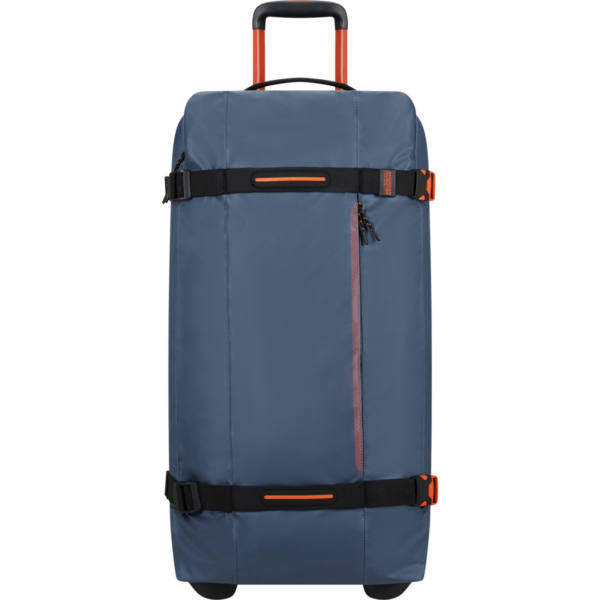 American Tourister Urban Track Duffle with wheels Navy/Orange