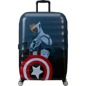American Tourister Marvel Wavebreaker Large Check-in Captain America City