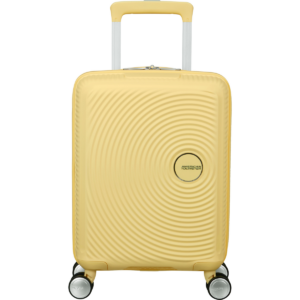 American Tourister Soundbox Mini Cabin luggage Pastel Yellow