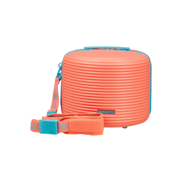 American Tourister Rollio Beauty case Coral/Blue