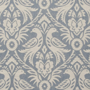 Clarke & Clarke Harewood Made To Measure Lined Curtains Chambray