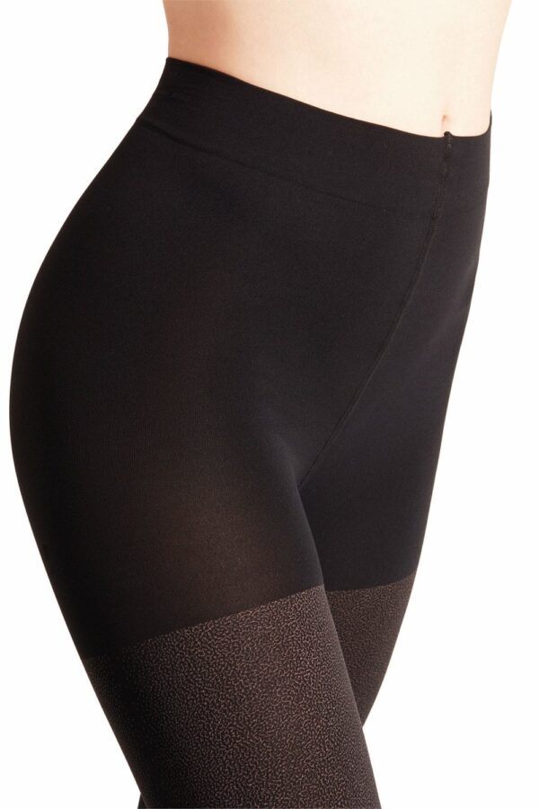 Falke Tarnish Footless Tights/Leggings Colour: Black, Size: L