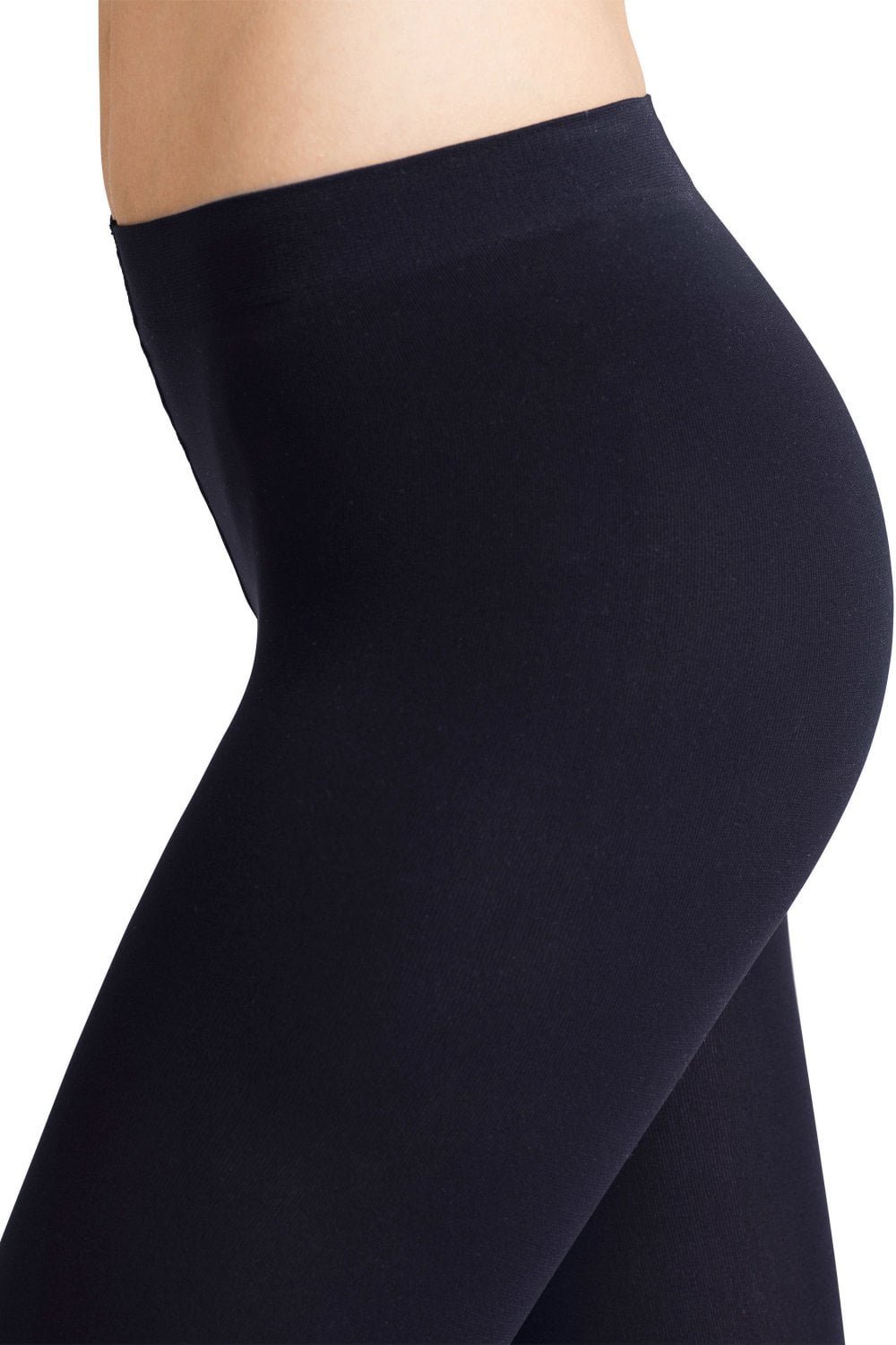 Falke Warm Deluxe 80 Denier Opaque Tights Colour: Marine, Size: M