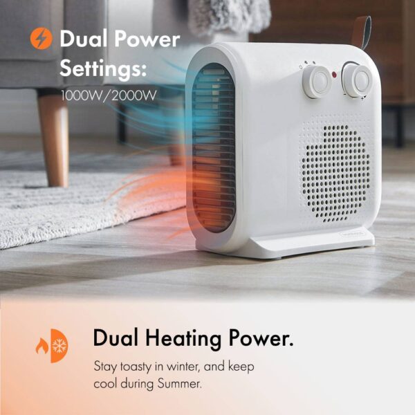 2 in 1 Blow Heater & Cooling Fan - Image 3