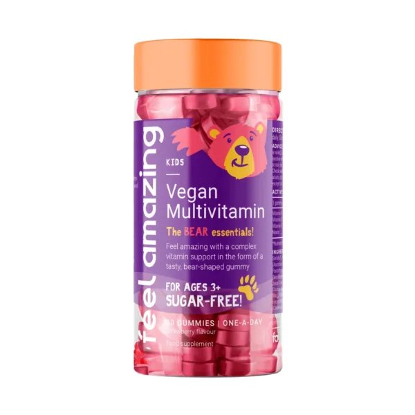 Feel Amazing Kids Vegan Multivitamin (Pectin) | 30 gummies