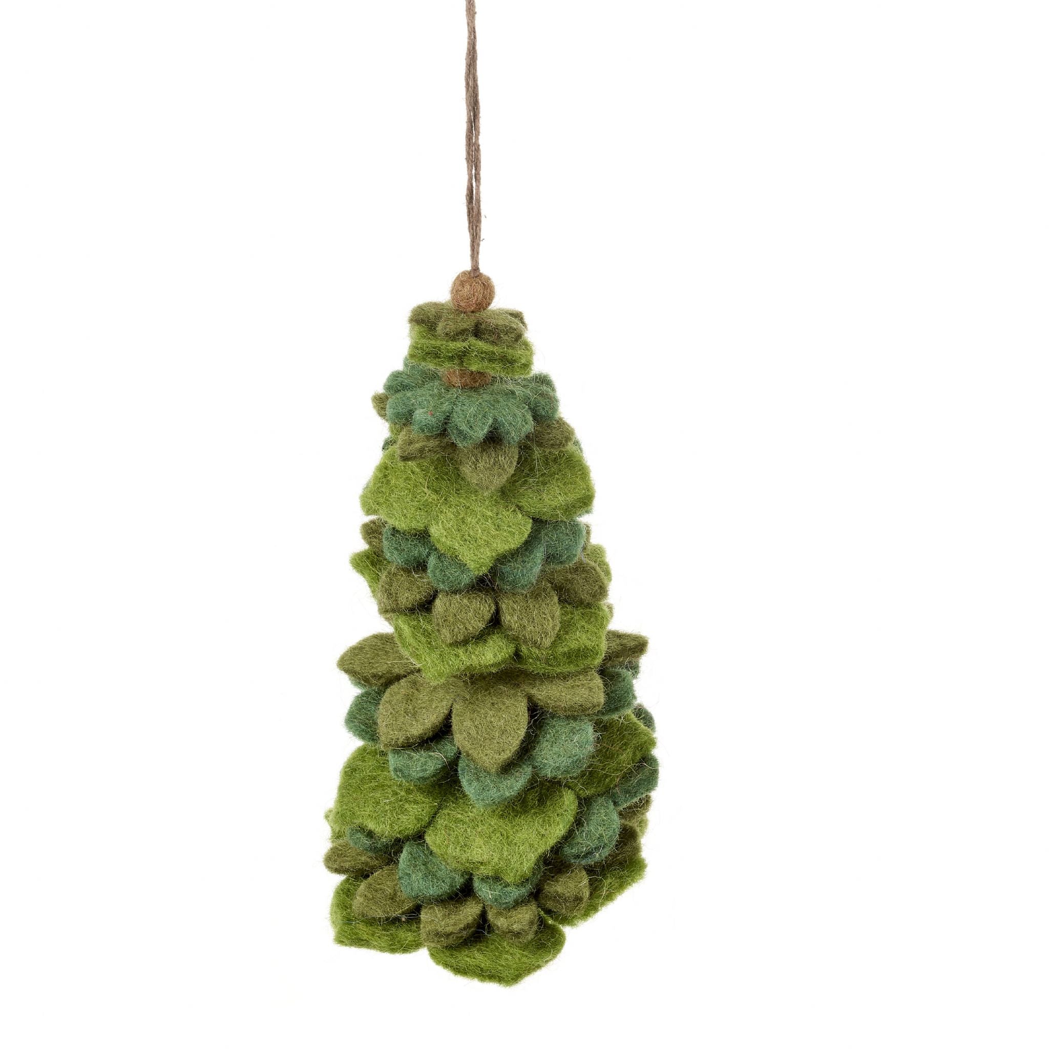 Felt Christmas Tree - Green  - Funky Chunky Furniture