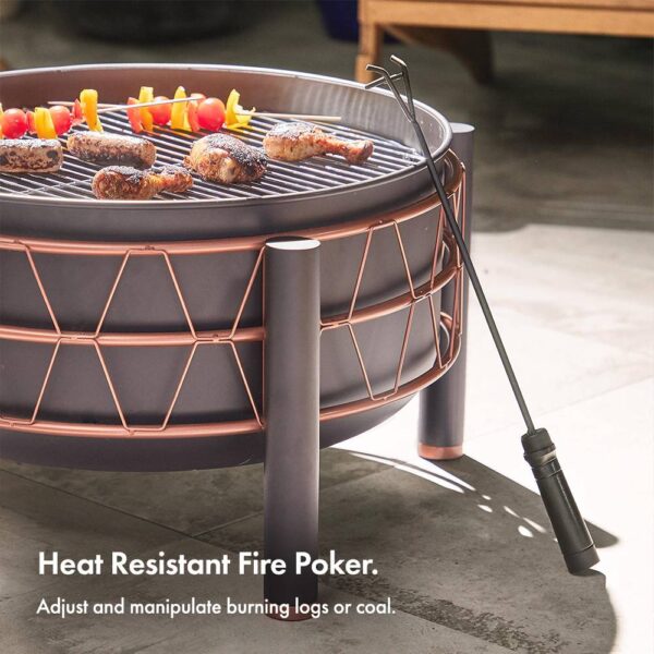 Black Copper Fire Pit - Image 4